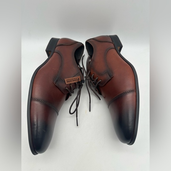 BRAND NEW Express 55285 Brown Oxford Cap Toe Dress Shoe Sz 11 MSRP $118